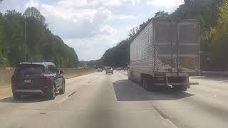 I285 SouthAtlanta GA to College Park GA [upl. by Therron]