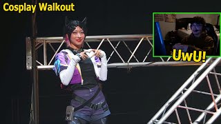 All Agent Cosplay Walkout in The Stage Before LEVIATÁN vs Fnatic  Shanks Reaction [upl. by Novert]