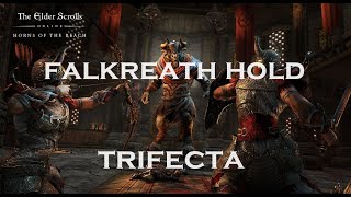 The Elder Scrolls Online Falkreath Hold  TRIFECTA [upl. by Bodnar]