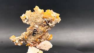 Wulfenite Mies Sloweniija 5x5x15cminstaweloveminerals [upl. by Jamille246]