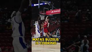 Matas Buzelis With The Insane Poster Dunk shorts [upl. by Adine]