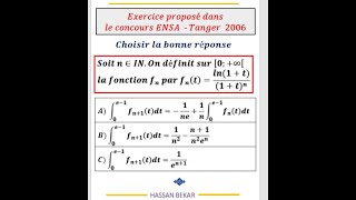 Exercice 39 calcul intégral [upl. by Holden]