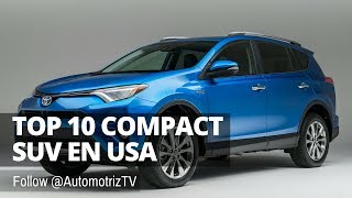 TOP 10 SUV Compactos más Vendidos en Estados Unidos [upl. by Nbi]