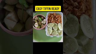 Easy Tiffin Recipe  Rice Fry easytiffinrecipe rice cooking tiffin youtubeshorts [upl. by Gilleod]