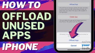 iOS 18 How To Disable Offload Unused Apps On iPhone [upl. by Newnorb]