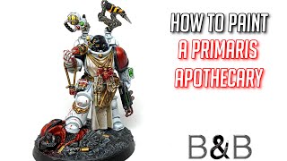 How to paint a Primaris Apothecary [upl. by Davidde]