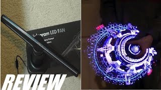 REVIEW 3D Hologram LED Fan Display  Future Is Here [upl. by Nnylkoorb]