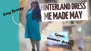 Make a Linen Hinterland Dress with Me  Me Made May [upl. by Brigid]