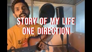 One Direction  Story of My Life  Guitar Cover  Pannaga [upl. by Nicholle]