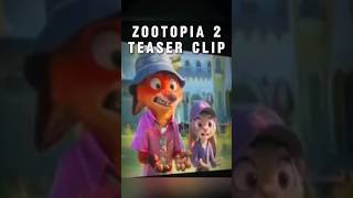 ZOOTOPIA 2  Teaser Clip  D23 Expo 2024 🐾 [upl. by Dorkus]