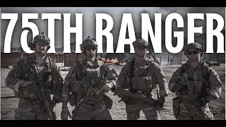 75TH RANGER REGIMENT ⚫️ Military Tribute [upl. by Annawak877]