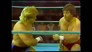 Tully Blanchard vs Ricky Morton Southwest Championship Wrestling December 1982 [upl. by Eyatnod151]