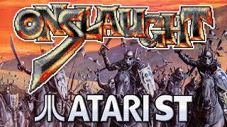 Onslaught  Quick Look  Atari ST [upl. by Airolg]