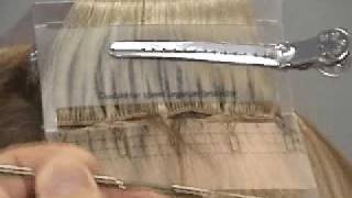 Doublehair extensions Tutorial [upl. by Audun379]