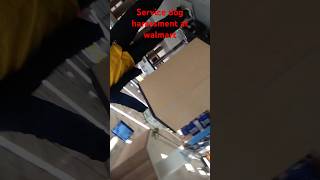 service dog harassment at walmart [upl. by Teage24]