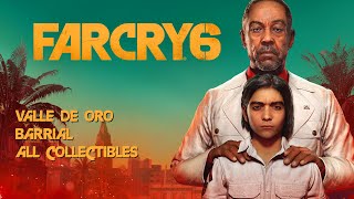 Far Cry 6  Valle De Oro  Barrial All Collectibles [upl. by Cirderf]