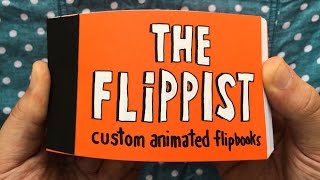 The Flippist custom handdrawn animated flipbooks [upl. by Ecnatsnoc]