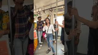 Metro Best funny prank😂wait end😂funny metro shortvideo youtubeshorts viralvideo explore [upl. by Enineg55]