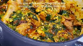 EASY OKRA SOUP RECIPE okra nigerianfood [upl. by Aikat479]