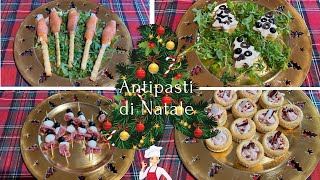 🎄 ANTIPASTI NATALIZI VELOCI  ANTIPASTI PER LE FESTE  FINGER FOOD  SAPORINEW [upl. by Bausch305]