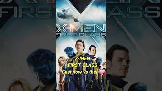 XMen First Class Cast now And thencast xmen shortsviral trendingreelsaestheticfypシ facts [upl. by Ttereve795]