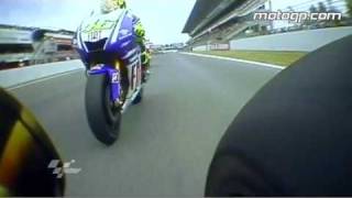 Rossi vs Lorenzo at the 2009 Catalunya Grand Prix [upl. by Aley]