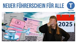 Neuer Führerschein DAS ändert sich 2025 für ALLE Autofahrer [upl. by Nawaj]