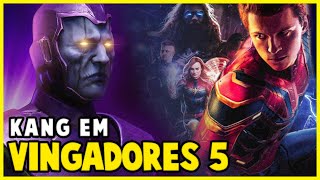 VAZOU KANG SERÁ O VILÃO DE VINGADORES 5 [upl. by Llerdnod]