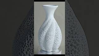 Plastic bottle flower vase making roomdecor diy craft flowers handmade [upl. by Wesla]