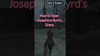 RDR  Coots Chapel Graveyard Secret 🪦⚰️💀 reddeadredemption gaming shorts [upl. by Nylecaj716]