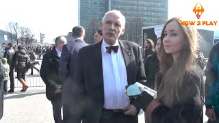 Janusz KorwinMikke o grach komputerowych oraz esporcie  Wywiad podczas IEM Katowice [upl. by Chud]