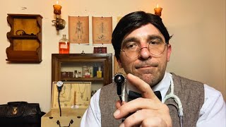 1800s Quack Doctor Gives You A Cranial Nerve Examination 🎩🦆🩺ASMR Role Play [upl. by Onil]