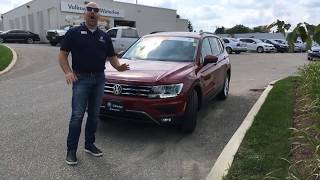 2018 Volkswagen Tiguan Trendline Review [upl. by Arodasi]