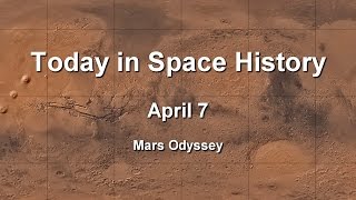 Today in Space History 0407  2001 Mars Odyssey [upl. by Enautna]