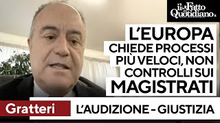 Gratteri “Magistrati giudicati da avvocati Velocizzare i processi non controlli” [upl. by Quiteris]