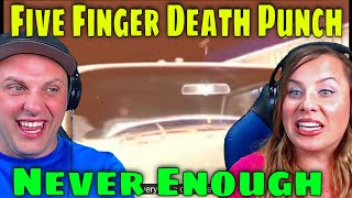 Reaction To Five Finger Death Punch  Never Enough  THE WOLF HUNTERZ REACTION [upl. by Niatirb]