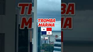 Tromba marina captada fenomeno [upl. by Esorbma690]