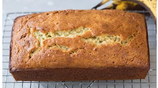 MOIST How To make Banana Nut Bread [upl. by Evey485]