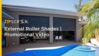 Zipscreen  External Roller Shades  Promotional Video [upl. by Ivonne377]