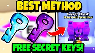 NEW BEST METHOD TO GET SECRET KEYS amp CRYSTAL KEYS IN PETS GO  ROBLOX PETS GO SECRET CHEST [upl. by Marston]