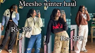 Meesho Winter wear haul•Hoodies sweatshirt amp jackets [upl. by Bej]