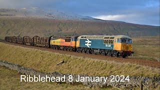 Ribblehead 8 January 2024 [upl. by Ahsenal]