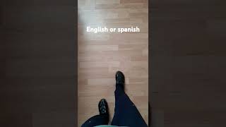 English or spanish [upl. by Lawtun675]