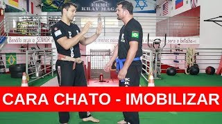 COMO IMOBILIZAR UMA PESSOA CHATA  DEFESA PESSOAL KRAV MAGA [upl. by Greyso]