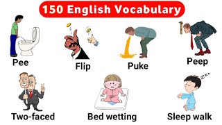 English Vocabulary  150 Vocabulary with pictures  Vocabulary with Sentence  Listen and Learn [upl. by Notelrac]