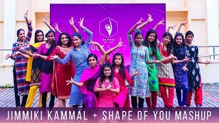 Jimikki Kammal  Shape of You Mashup  Dance Cover by School of EngineeringCUSAT [upl. by Natan]