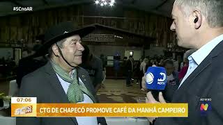 CTG de Chapecó celebra Dia do Gaúcho com tradicional café campeiro [upl. by Rol]