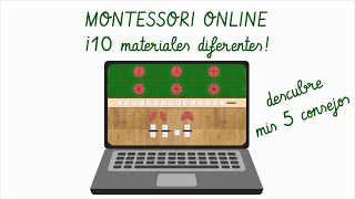 Materiales Montessori ONLINE y gratis [upl. by Ennaxxor]