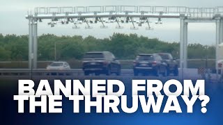 Drivers who dont pay tolls could soon be banned from the New York State Thruway [upl. by Zolnay]