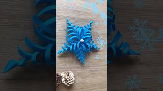 Christmas Paper Star Making  Christmas Crafts  Christmas Decor Ideas  Paper Crafts shorts [upl. by Laemsi109]